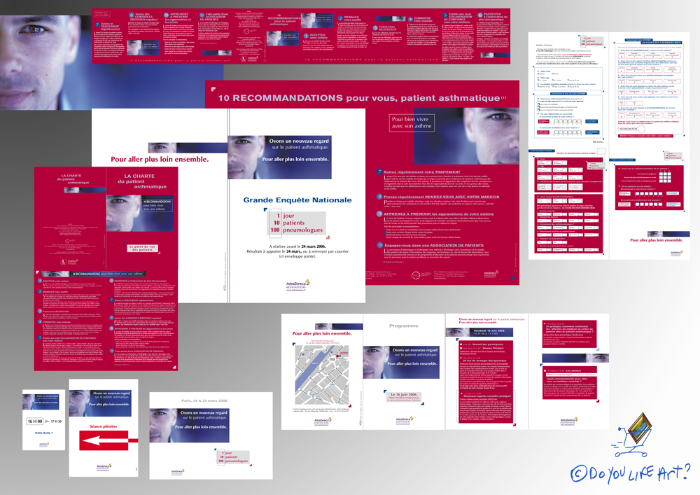 Astrazeneca, symposium, identit&eacute; visuelle, &eacute;v&eacute;nement