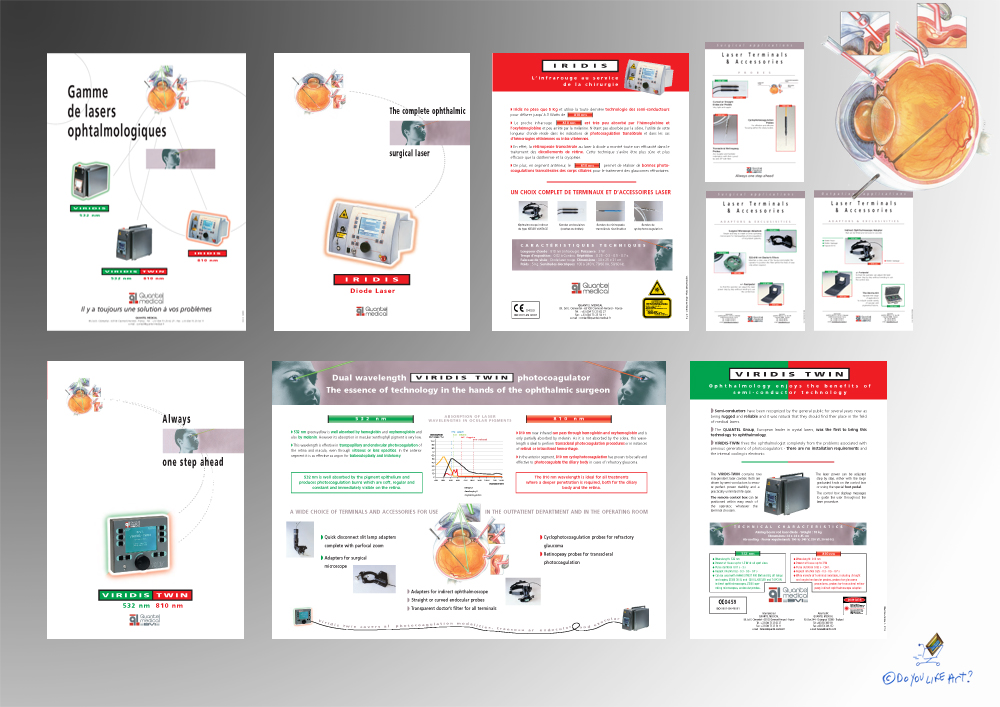 Quantel laser gamme ophtalmo