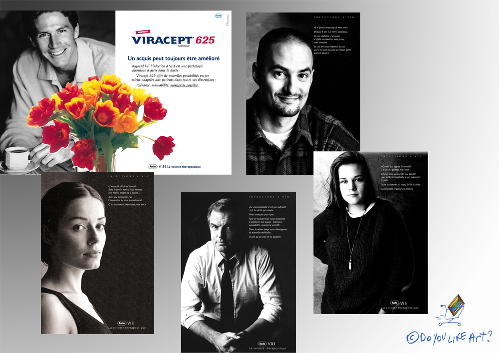 Annonce presse Roche - Viracept - VIH